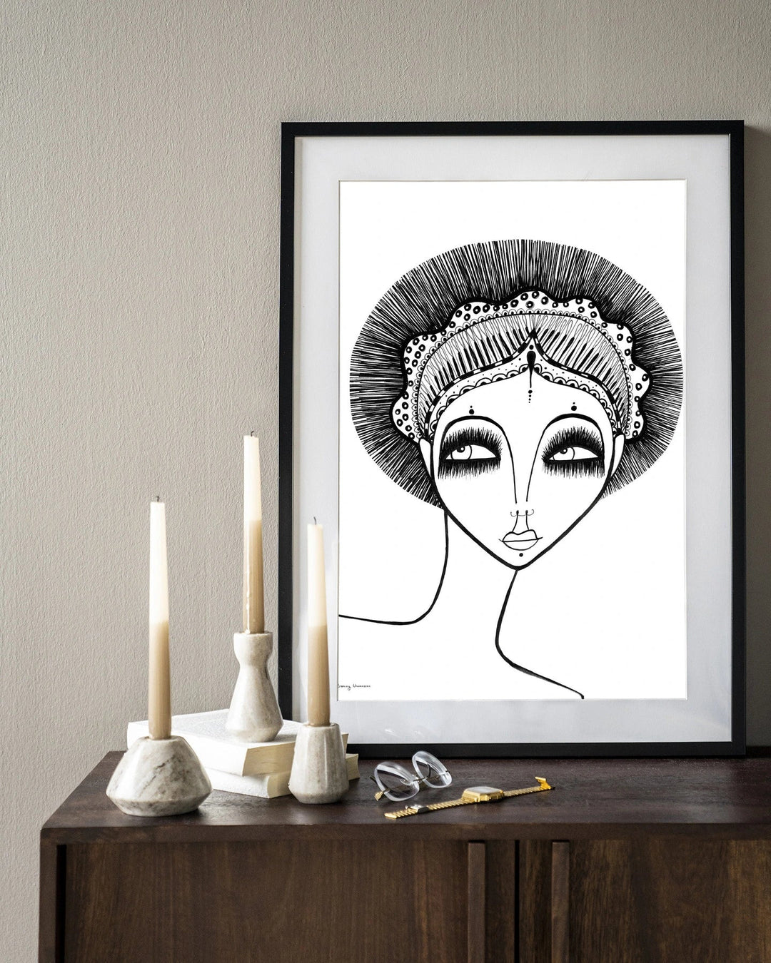 Leyla - Moderne Wanddecoratie | Artprint, Glass Art & Wandkleed