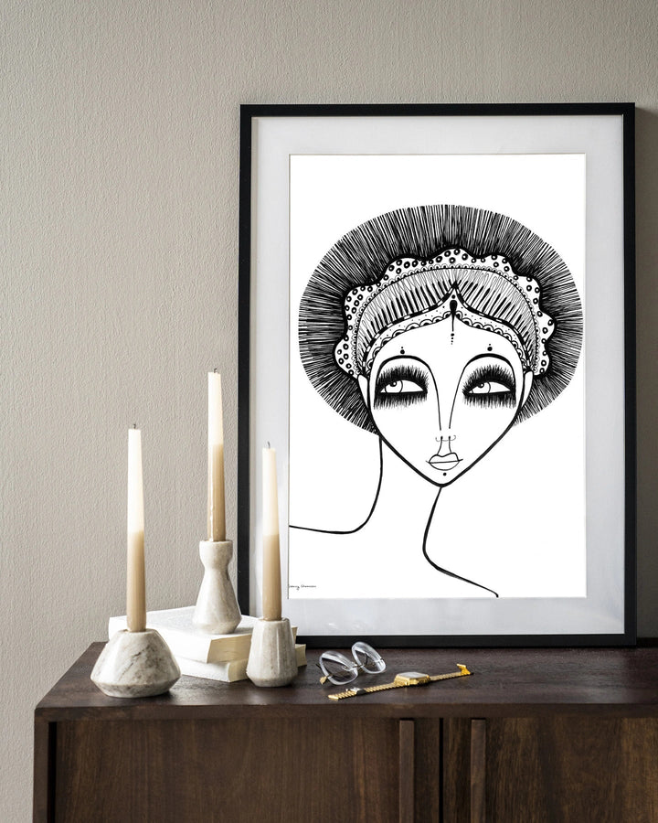 Leyla - Moderne Wanddecoratie | Artprint, Glass Art & Wandkleed