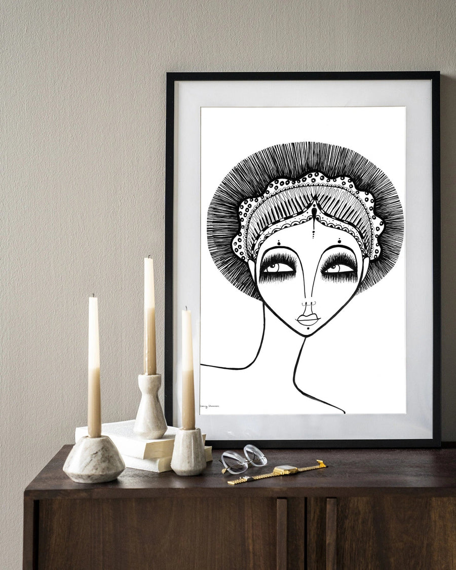 Leyla - Moderne Wanddecoratie | Artprint, Glass Art & Wandkleed