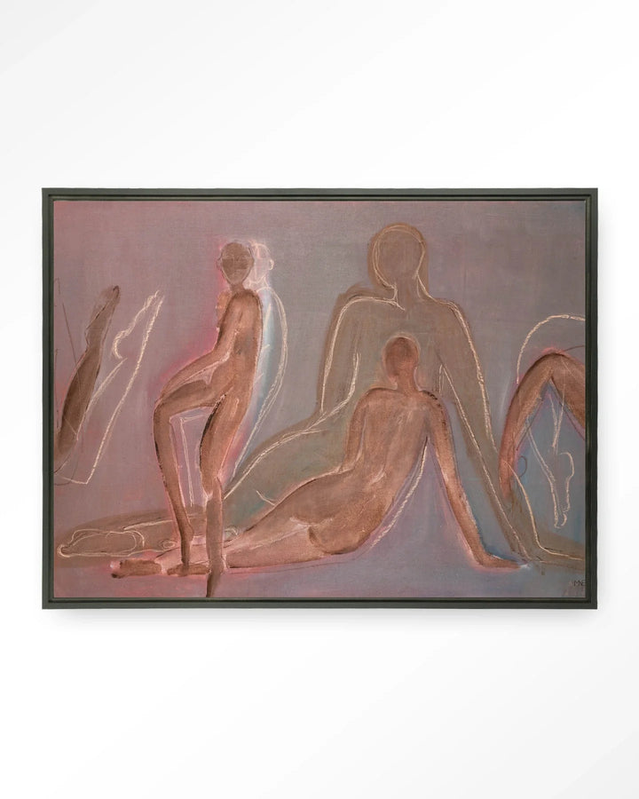 Line of Action Study - Moderne Wanddecoratie | Artprint, Glass Art & Wandkleed