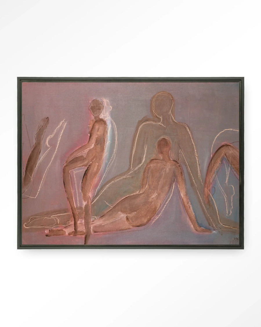 Line of Action Study - Moderne Wanddecoratie | Artprint, Glass Art & Wandkleed