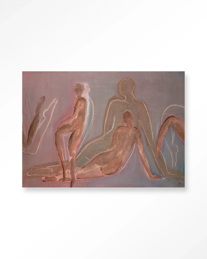 Line of Action Study - Moderne Wanddecoratie | Artprint, Glass Art & Wandkleed