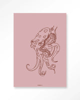 Polypus - Moderne Wanddecoratie | Artprint, Glass Art & Wandkleed