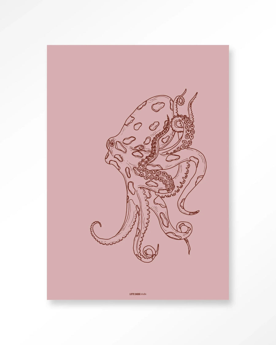 Polypus - Moderne Wanddecoratie | Artprint, Glass Art & Wandkleed