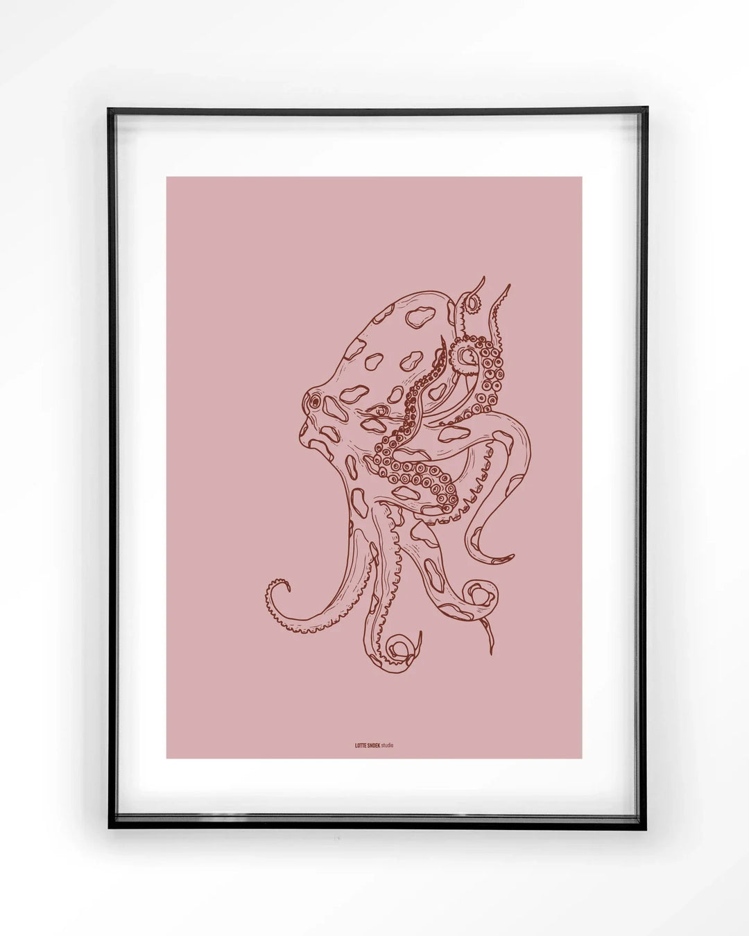 Polypus - Moderne Wanddecoratie | Artprint, Glass Art & Wandkleed