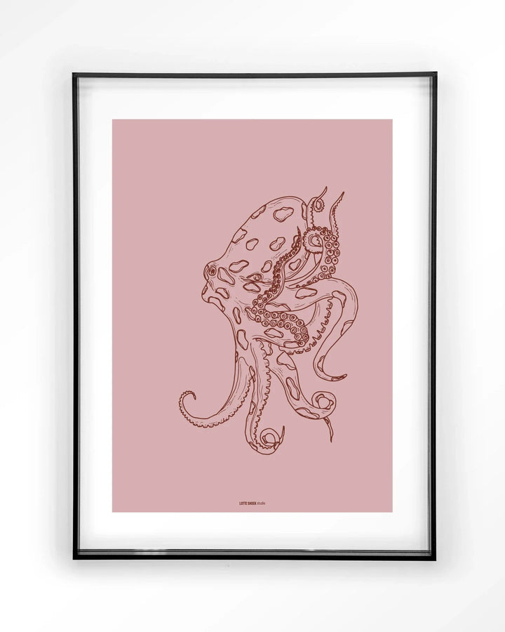 Polypus - Moderne Wanddecoratie | Artprint, Glass Art & Wandkleed