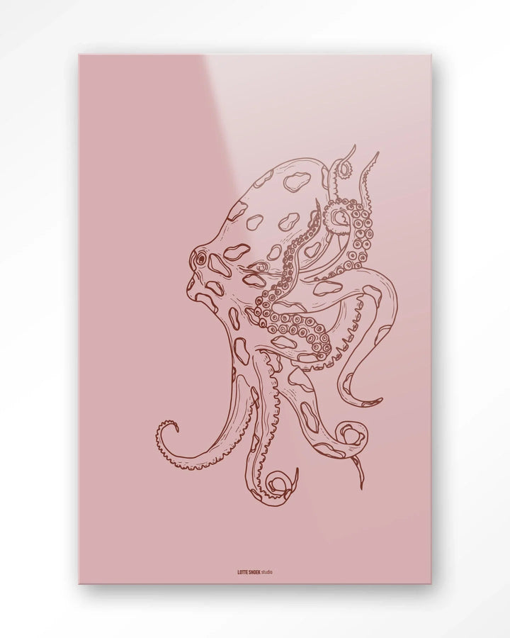 Polypus - Moderne Wanddecoratie | Artprint, Glass Art & Wandkleed