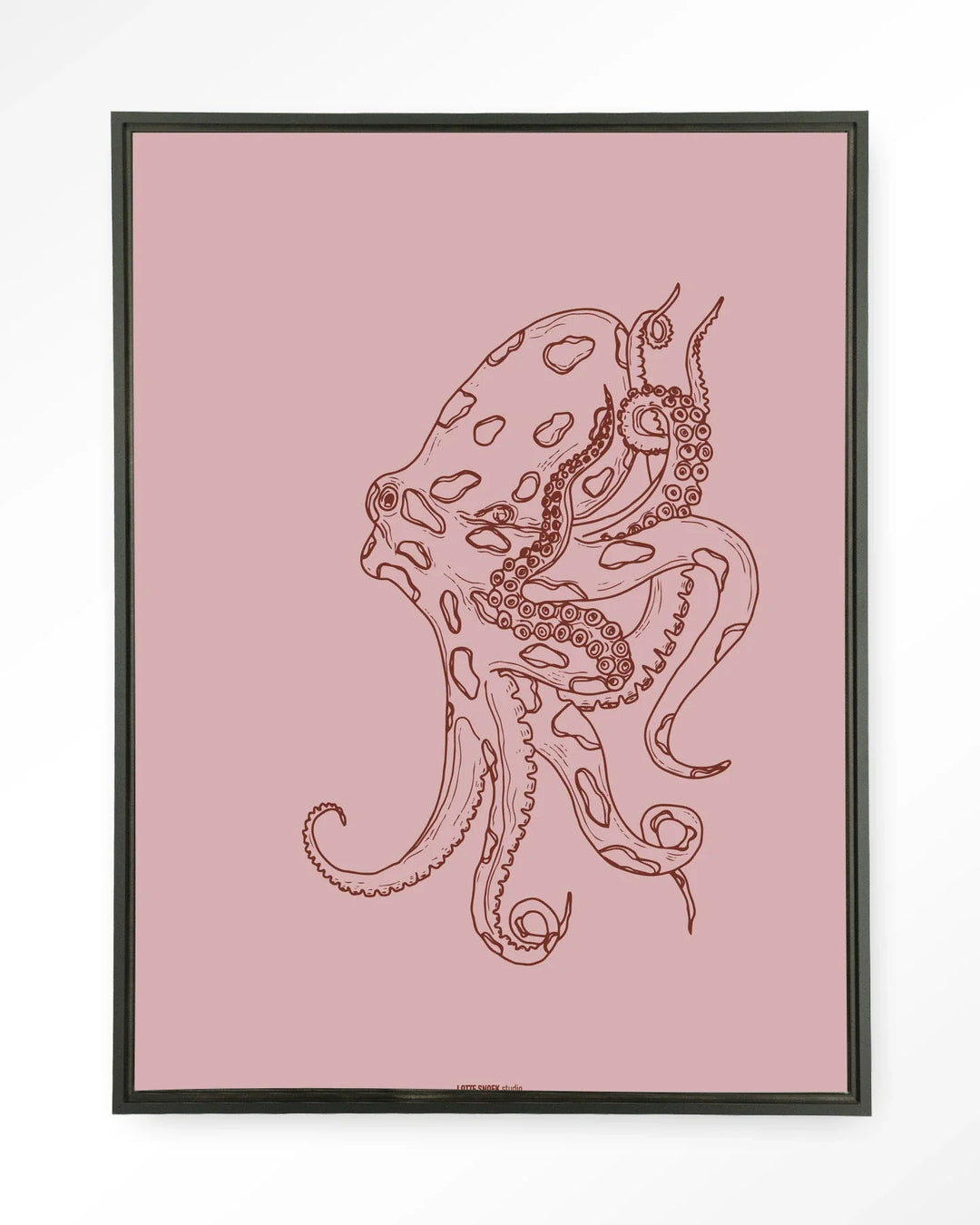Polypus - Moderne Wanddecoratie | Artprint, Glass Art & Wandkleed