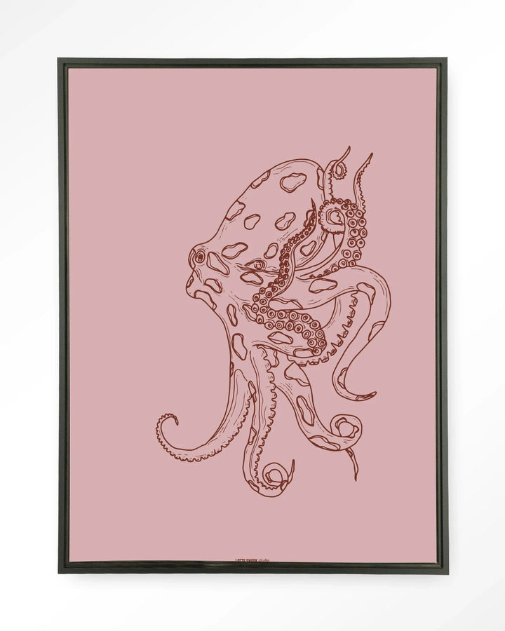 Polypus - Moderne Wanddecoratie | Artprint, Glass Art & Wandkleed