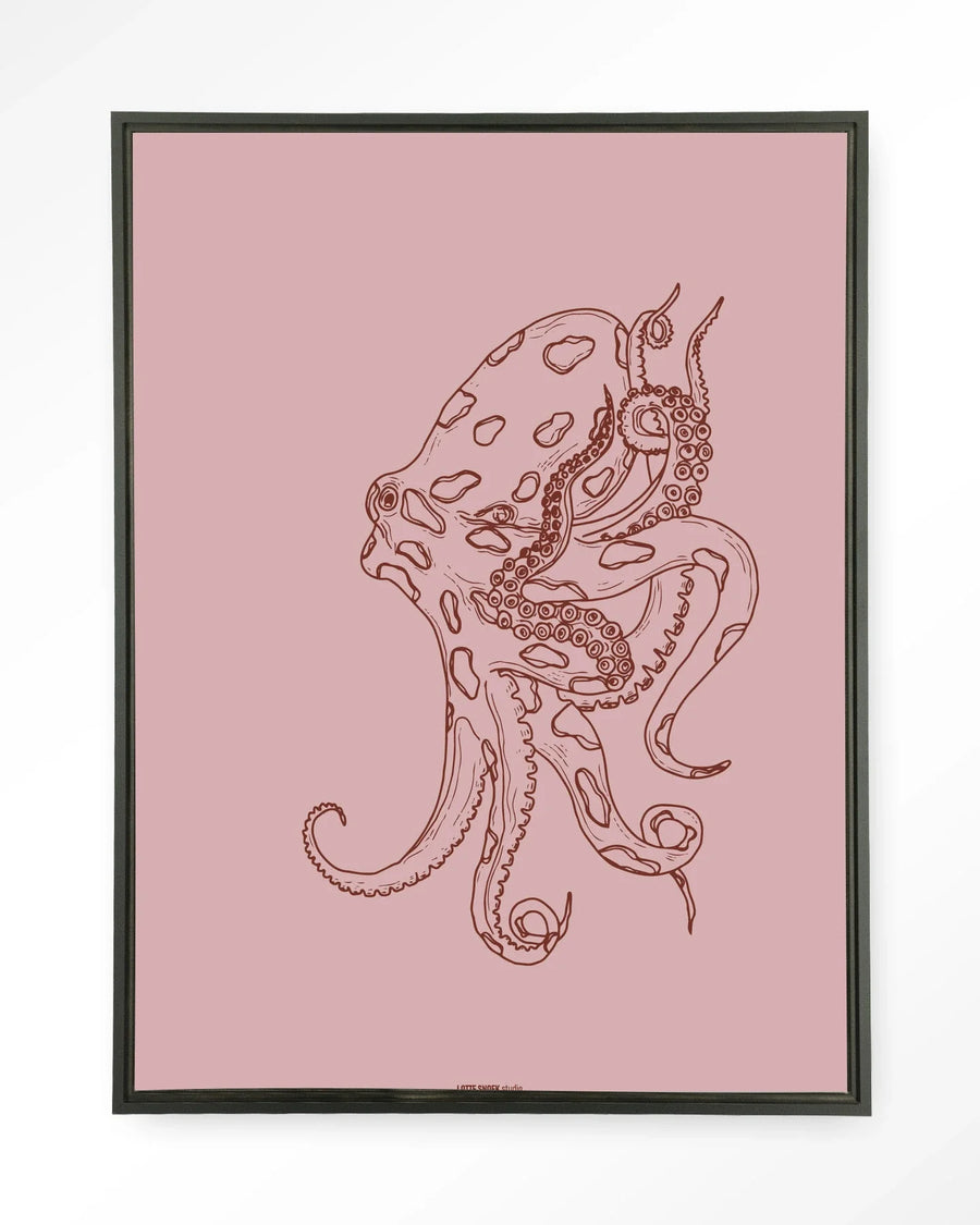 Polypus - Moderne Wanddecoratie | Artprint, Glass Art & Wandkleed