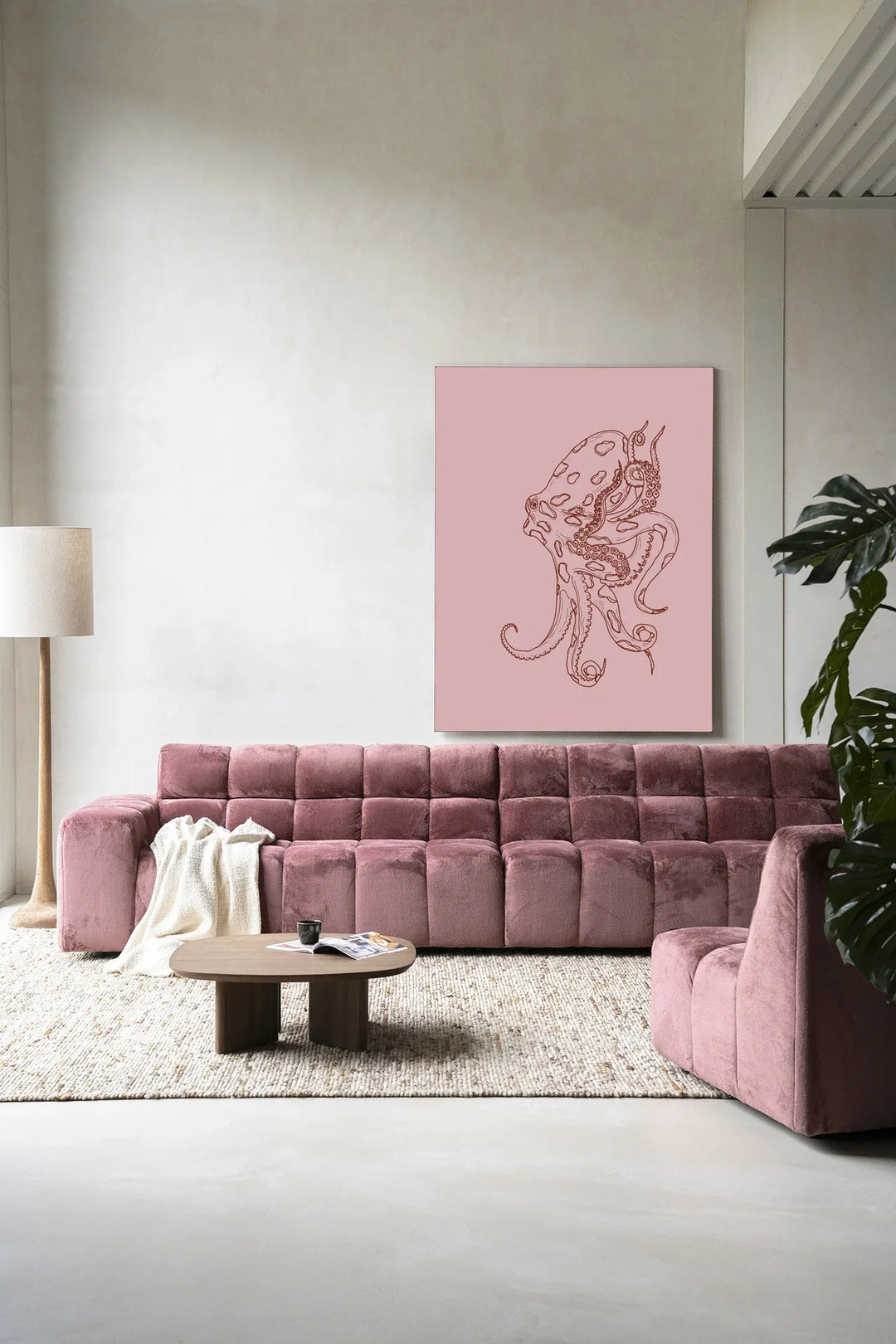Polypus - Moderne Wanddecoratie | Artprint, Glass Art & Wandkleed