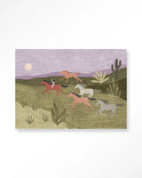 Running Horses - Moderne Wanddecoratie | Artprint, Glass Art & Wandkleed