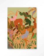 Spring Frolic - Moderne Wanddecoratie | Artprint, Glass Art & Wandkleed