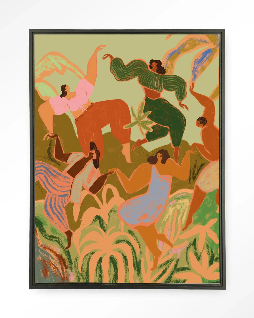 Spring Frolic - Moderne Wanddecoratie | Artprint, Glass Art & Wandkleed