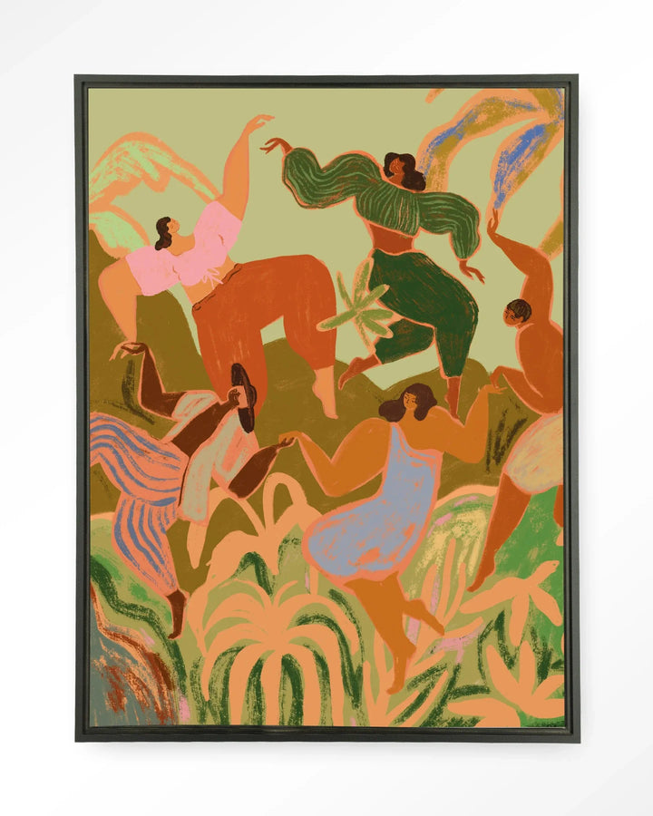 Spring Frolic - Moderne Wanddecoratie | Artprint, Glass Art & Wandkleed