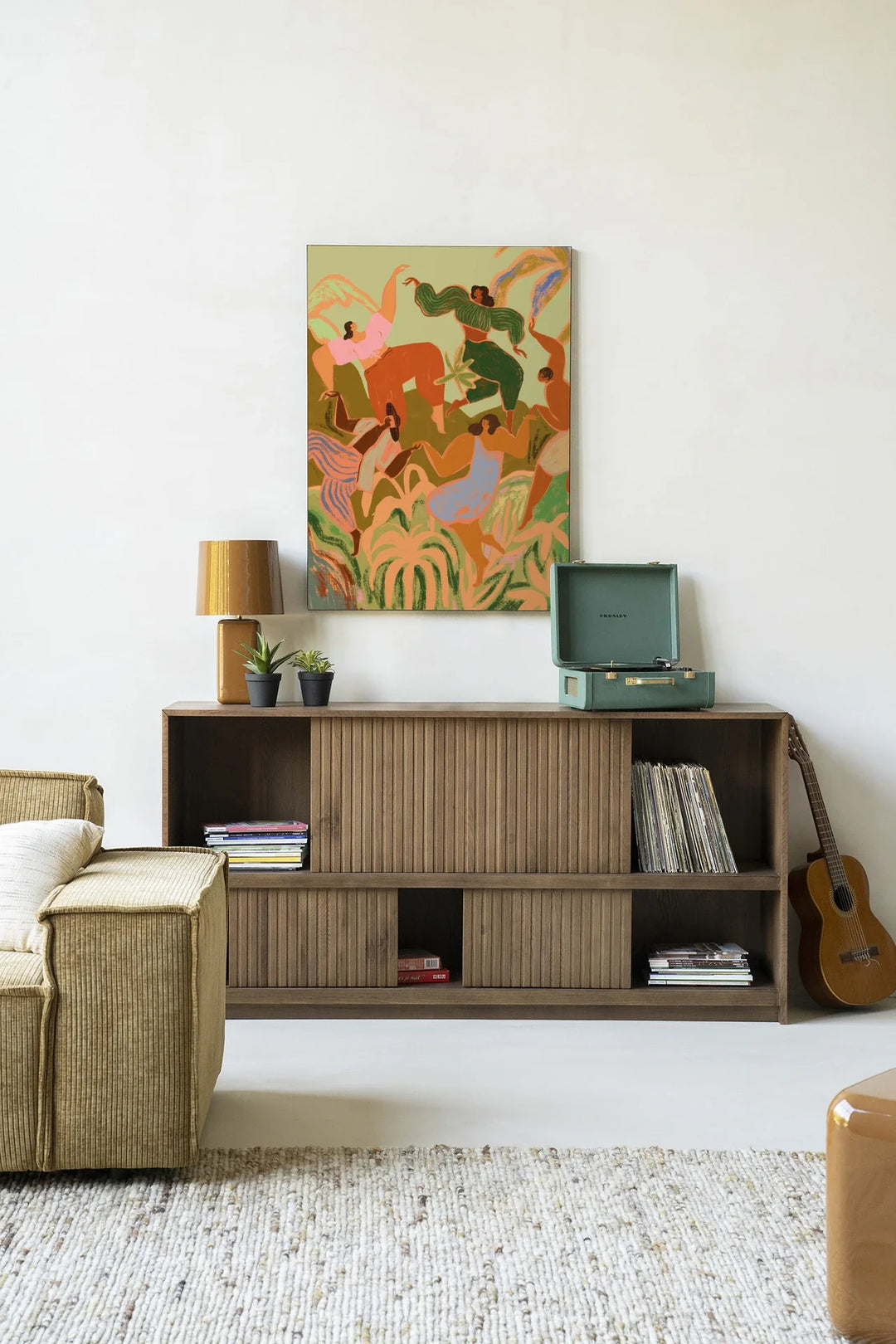 Spring Frolic - Moderne Wanddecoratie | Artprint, Glass Art & Wandkleed