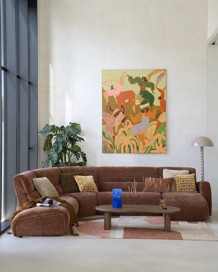 Spring Frolic - Moderne Wanddecoratie | Artprint, Glass Art & Wandkleed