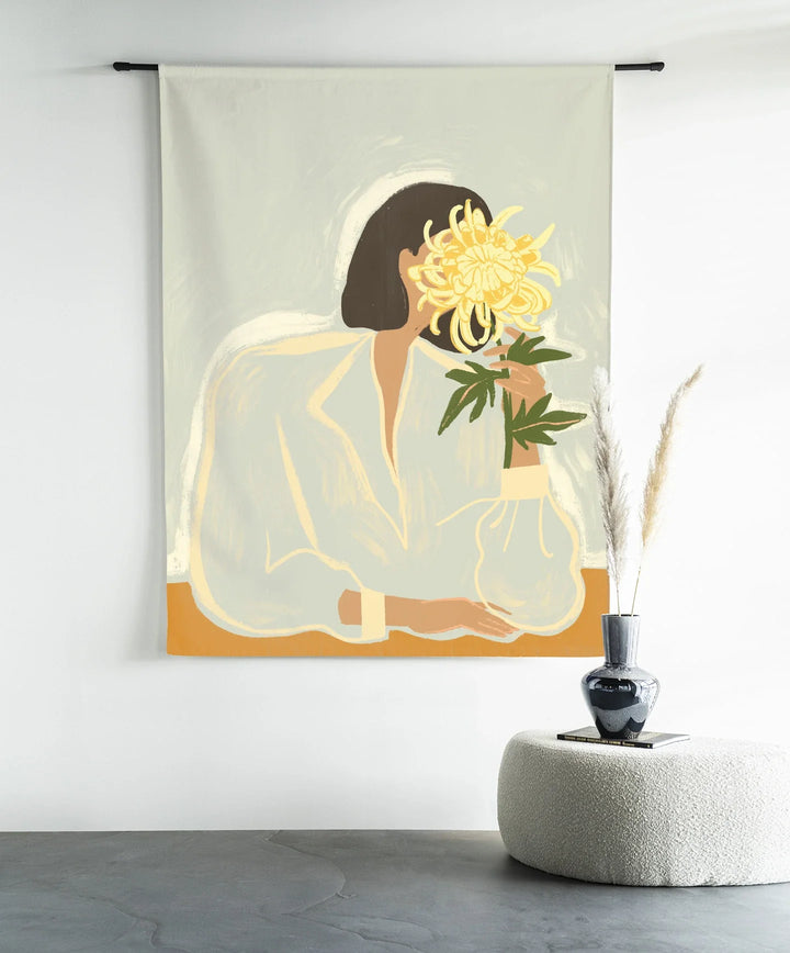 The Chrysante Mum - Moderne Wanddecoratie | Artprint, Glass Art & Wandkleed