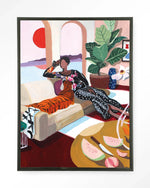 Tiger Queen - Moderne Wanddecoratie | Artprint, Glass Art & Wandkleed