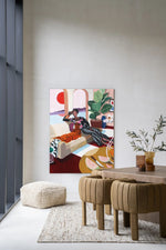 Tiger Queen - Moderne Wanddecoratie | Artprint, Glass Art & Wandkleed