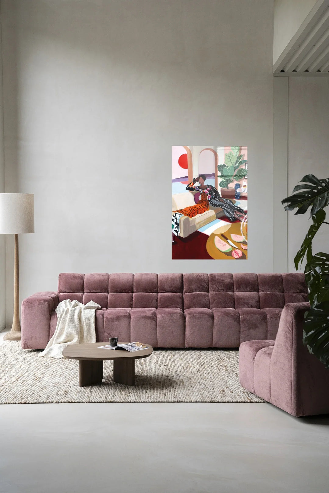 Tiger Queen - Moderne Wanddecoratie | Artprint, Glass Art & Wandkleed