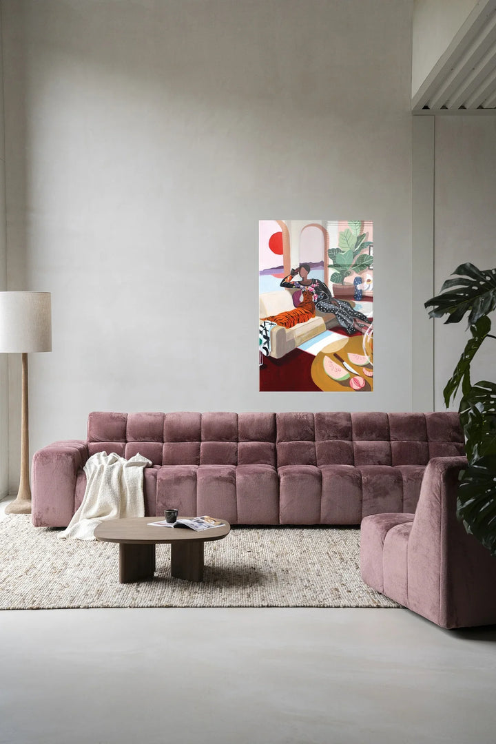 Tiger Queen - Moderne Wanddecoratie | Artprint, Glass Art & Wandkleed