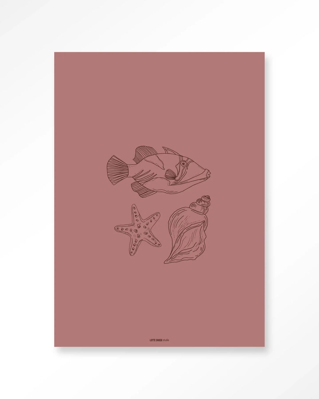 Tres Pisces - Moderne Wanddecoratie | Artprint, Glass Art & Wandkleed