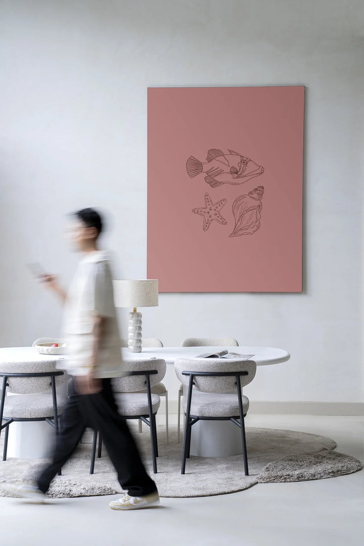 Tres Pisces - Moderne Wanddecoratie | Artprint, Glass Art & Wandkleed
