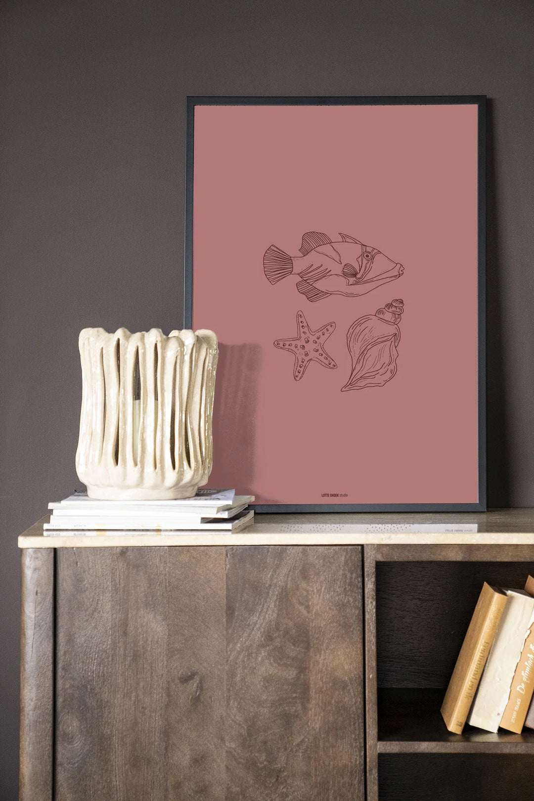 Tres Pisces - Moderne Wanddecoratie | Artprint, Glass Art & Wandkleed