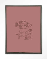 Tres Pisces - Moderne Wanddecoratie | Artprint, Glass Art & Wandkleed