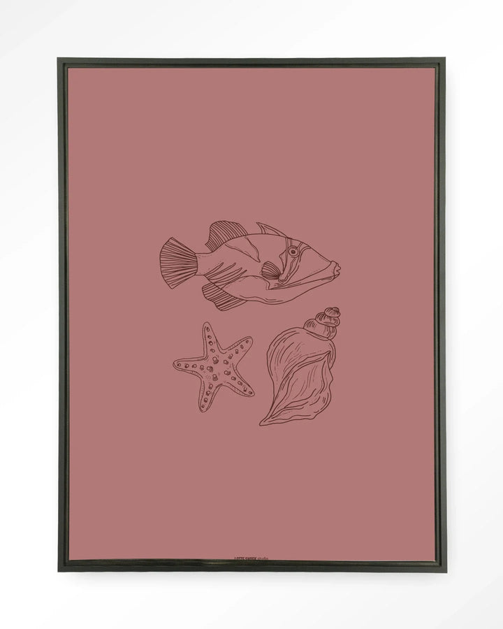 Tres Pisces - Moderne Wanddecoratie | Artprint, Glass Art & Wandkleed