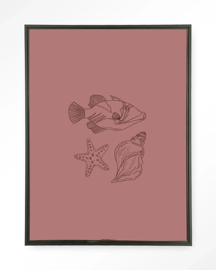 Tres Pisces - Moderne Wanddecoratie | Artprint, Glass Art & Wandkleed