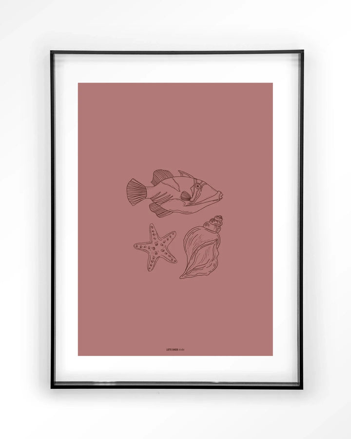 Tres Pisces - Moderne Wanddecoratie | Artprint, Glass Art & Wandkleed