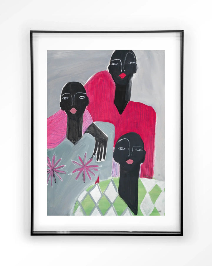 We Are Family - Moderne Wanddecoratie | Artprint, Glass Art & Wandkleed
