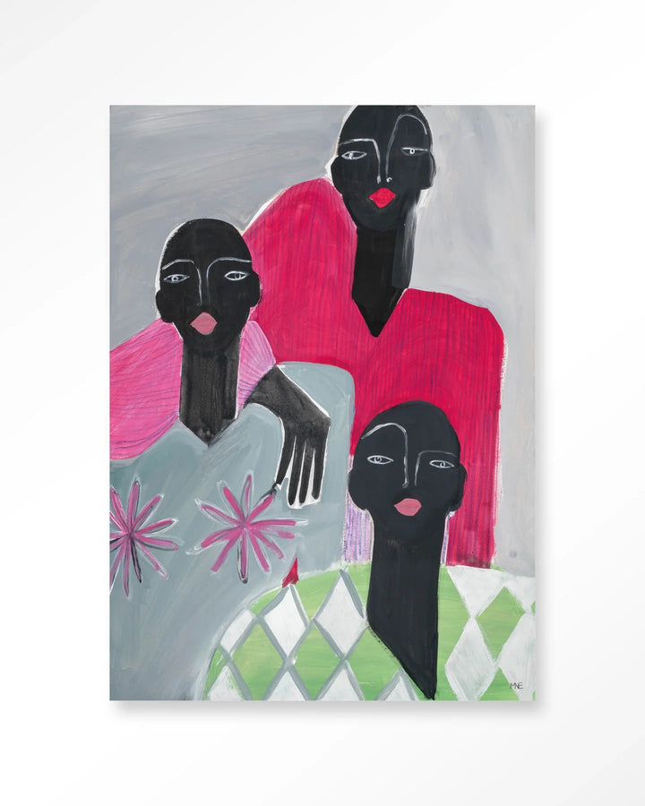 We Are Family - Moderne Wanddecoratie | Artprint, Glass Art & Wandkleed