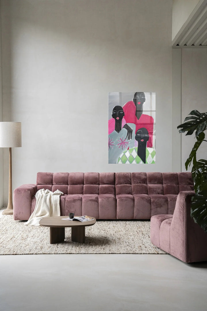 We Are Family - Moderne Wanddecoratie | Artprint, Glass Art & Wandkleed