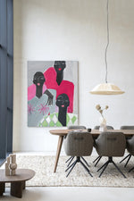 We Are Family - Moderne Wanddecoratie | Artprint, Glass Art & Wandkleed