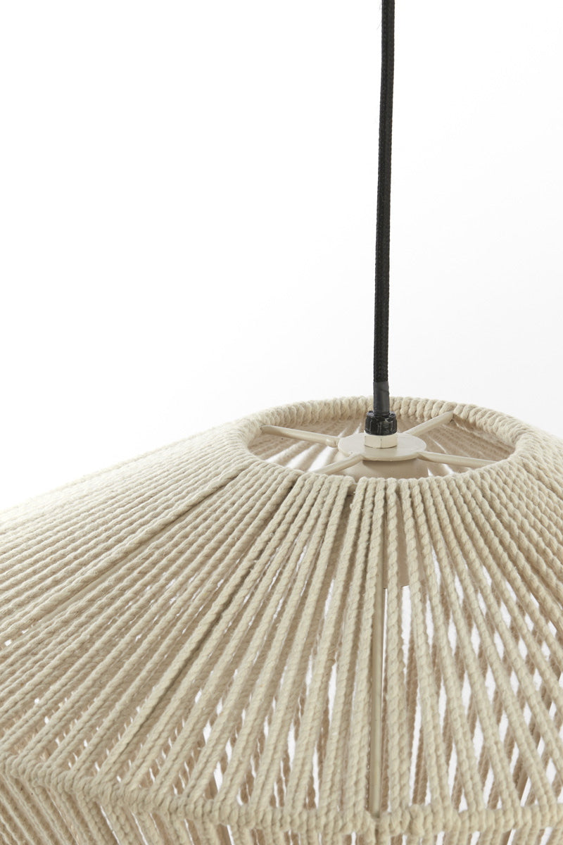 Light & Living Hanglamp Felida 3-Lichts Crème