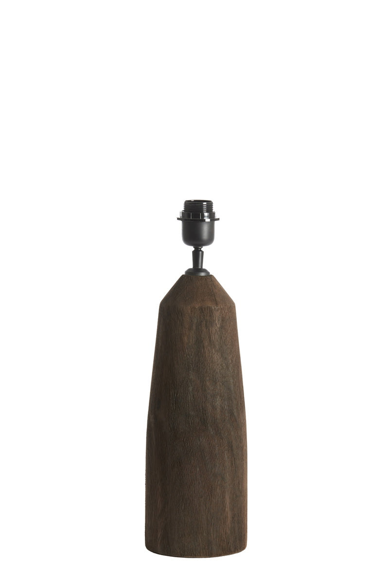 Light & Living Lampvoet Trapani Donkerbruin