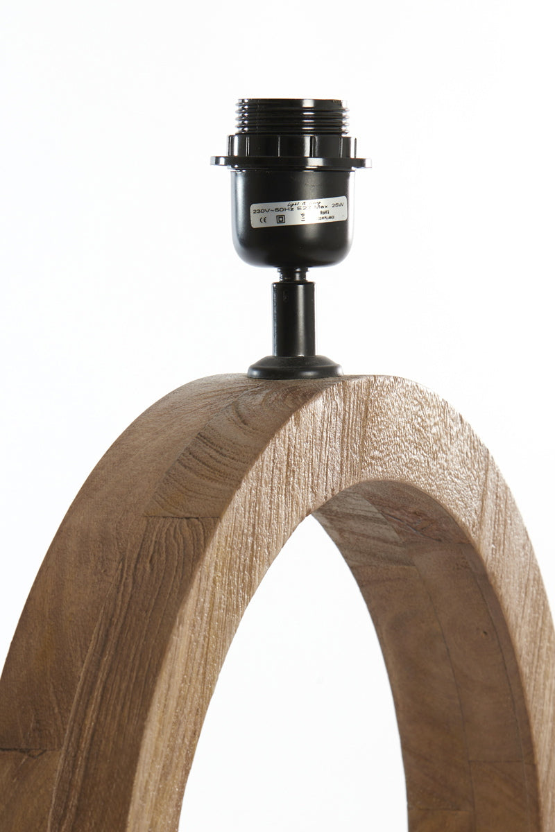 Light & Living Lampvoet Tinar Mangohout