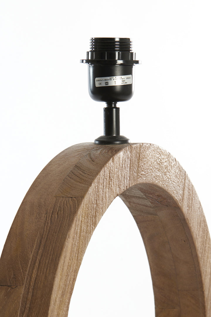 Light & Living Lampvoet Tinar Mangohout