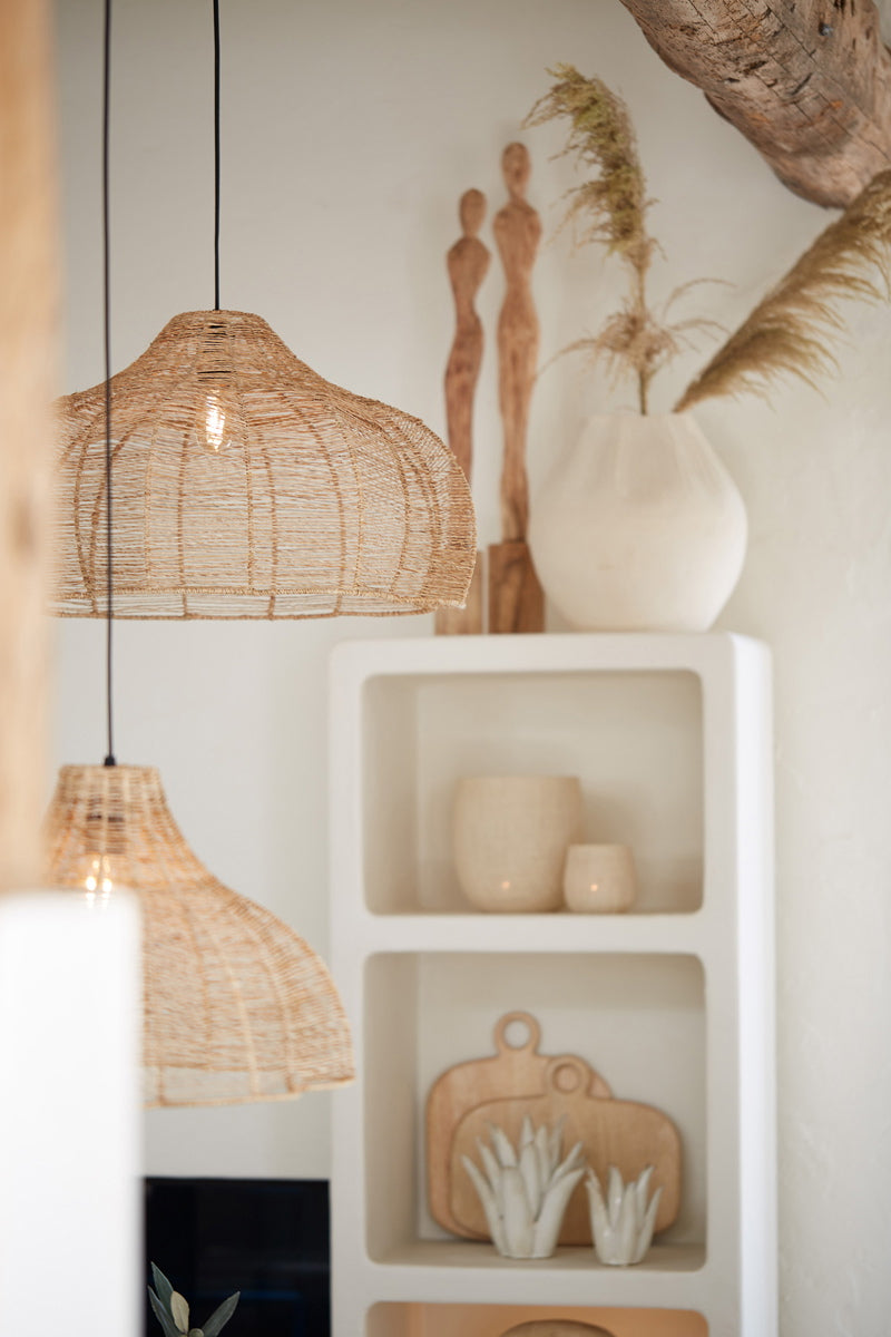 Light & Living Lampenkap Tonoda Jute Naturel Ø60x34cm