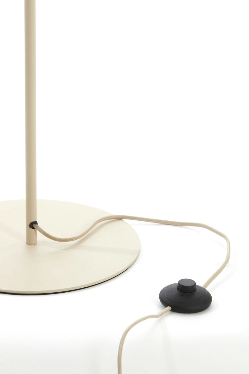 Light & Living Vloerlamp Fringe Naturel/Crème