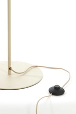 Light & Living Vloerlamp Fringe Naturel/Crème