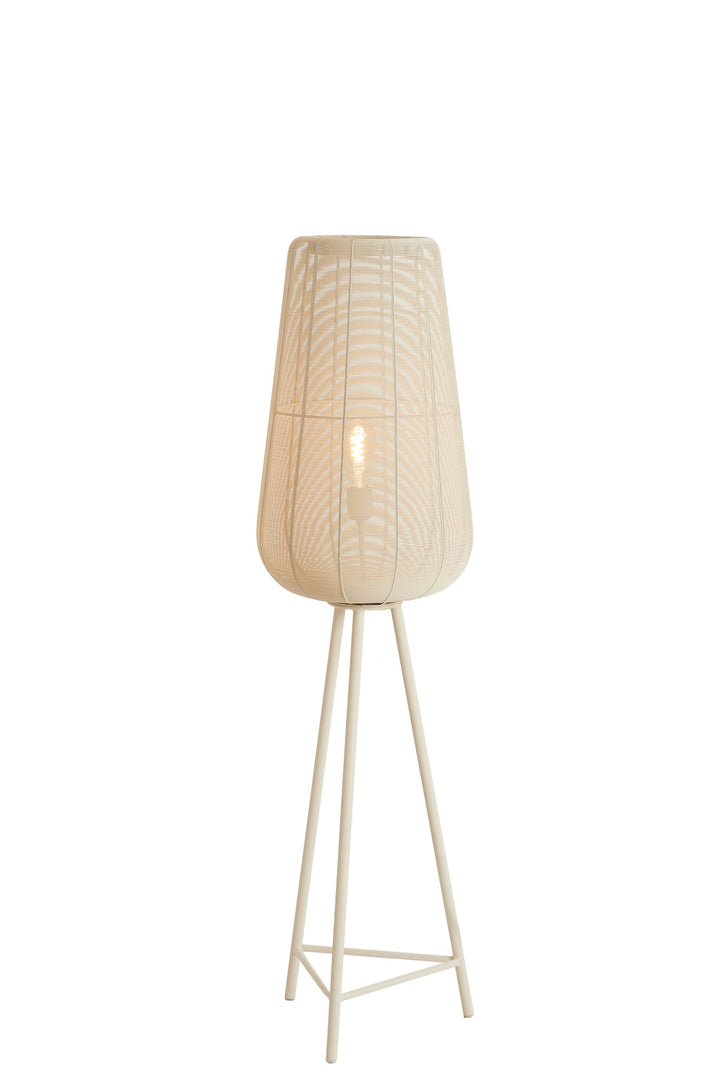 Light & Living Vloerlamp Adeta Driepoot Crème