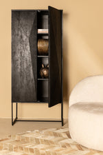 Wandkast Onyx Zwart 2-Deurs PTMD