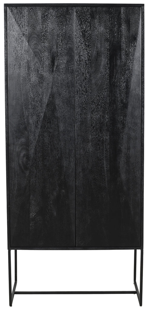 Wandkast Onyx Zwart 2-Deurs PTMD