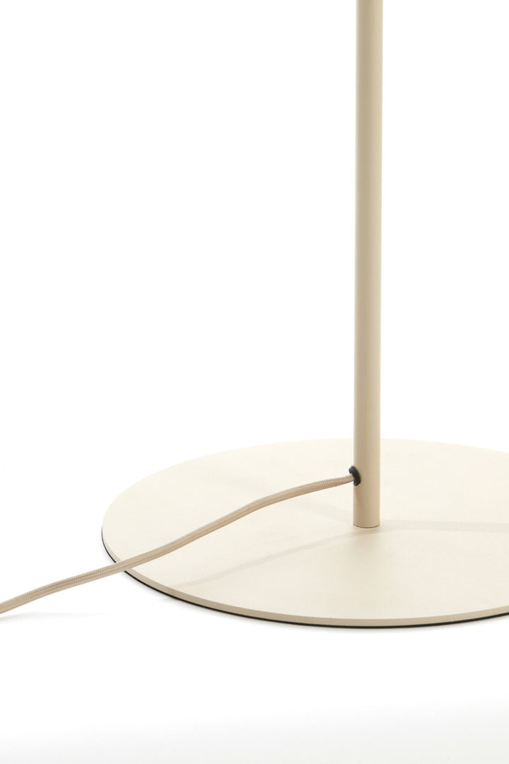 Light & Living Vloerlamp Fringe Naturel/Crème