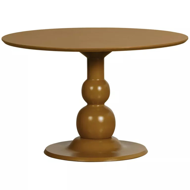 WOOOD Exclusive Blanco eettafel Ø120 honing geel