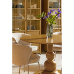 WOOOD Exclusive Blanco eettafel Ø120 honing geel